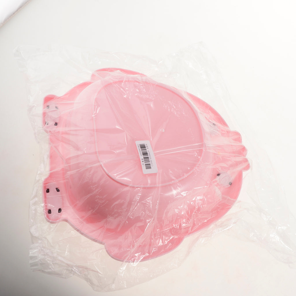 Cute Plastic Newborn Infant Baby Bathroom Bathtub Washbasin Foot Basin –Pink