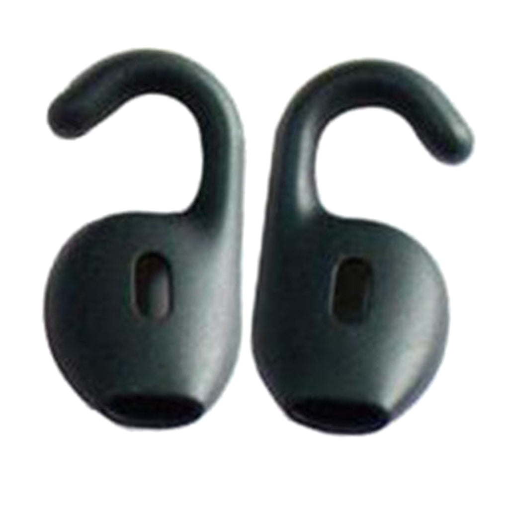 1 Pair Silicone Ear Tips Headphone Cover For Jabra Boost Black