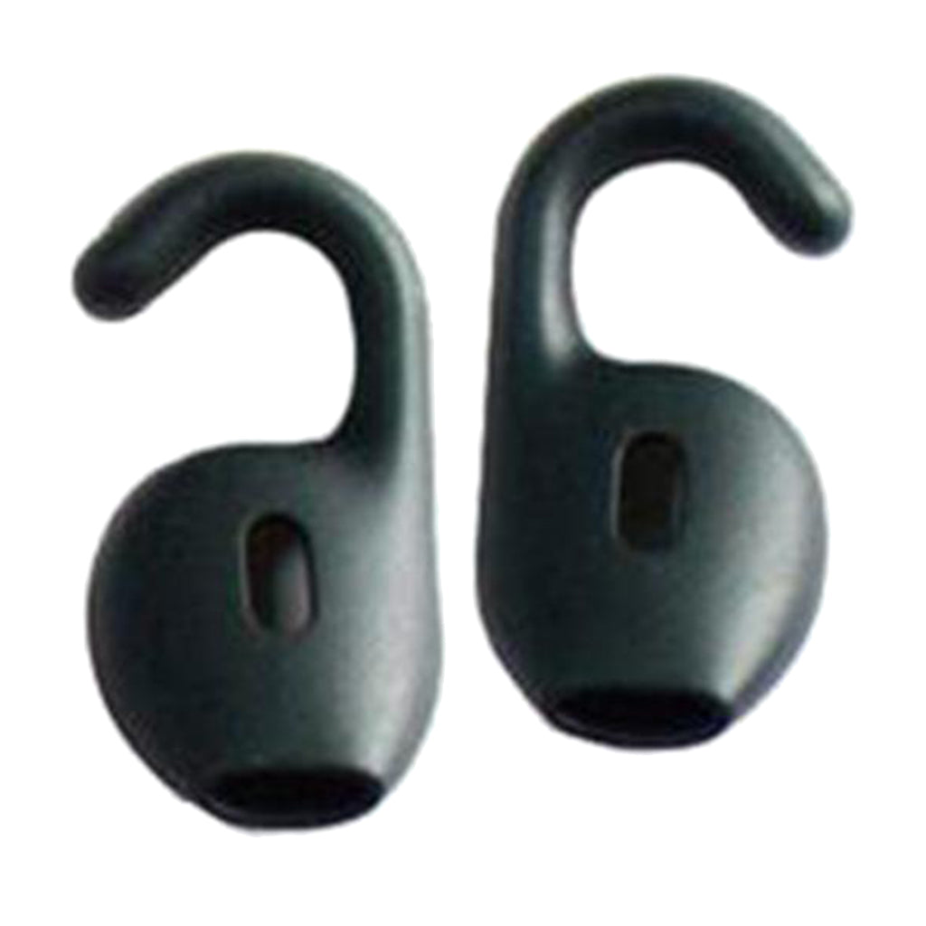 1 Pair Silicone Ear Tips Headphone Cover For Jabra Boost Black