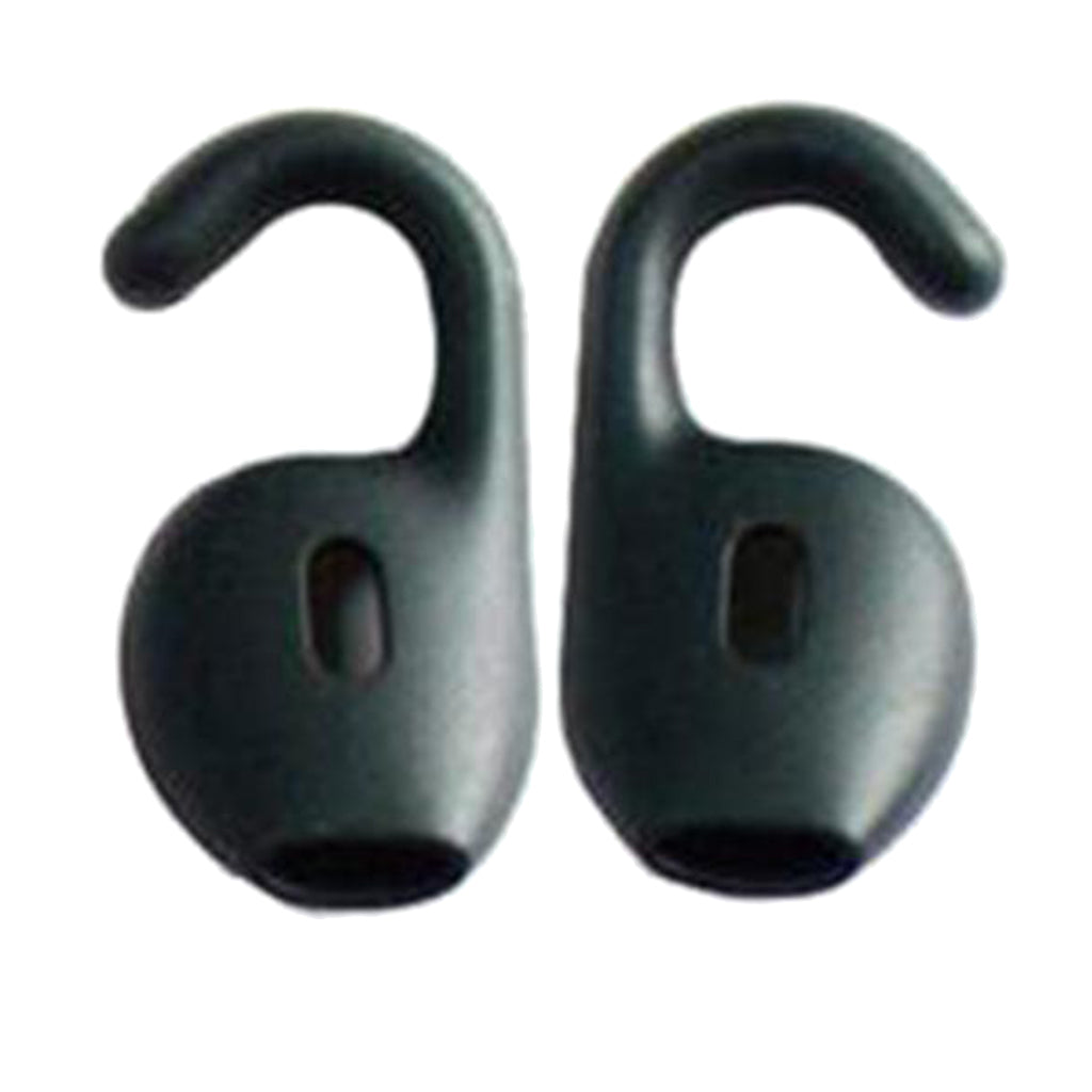 1 Pair Silicone Ear Tips Headphone Cover For Jabra Boost Black