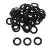 50Pcs M14 Rubber Oil Drain Plug Crush Washers Gaskets For Ford F5TZ-6734-BA