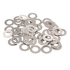 50Pcs M12 Aluminum Alloy Oil Drain Plug Crush Washers Gaskets For Toyota