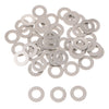 50Pcs M12 Aluminum Alloy Oil Drain Plug Crush Washers Gaskets For Toyota