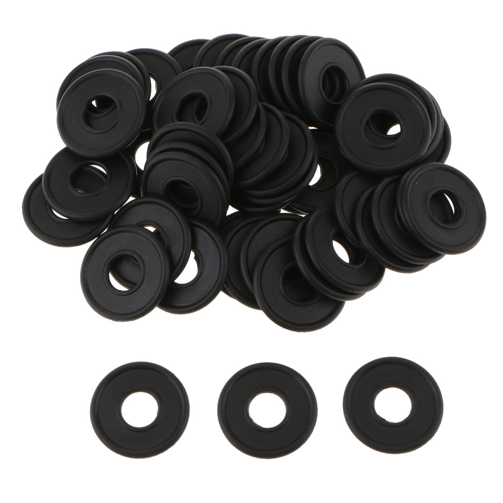 50Pcs M12 Rubber Oil Drain Plug Crush Washers Gaskets For GM Saturn 21007240