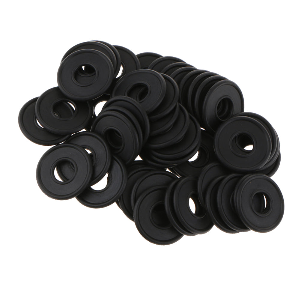 50Pcs M12 Rubber Oil Drain Plug Crush Washers Gaskets For GM Saturn 21007240