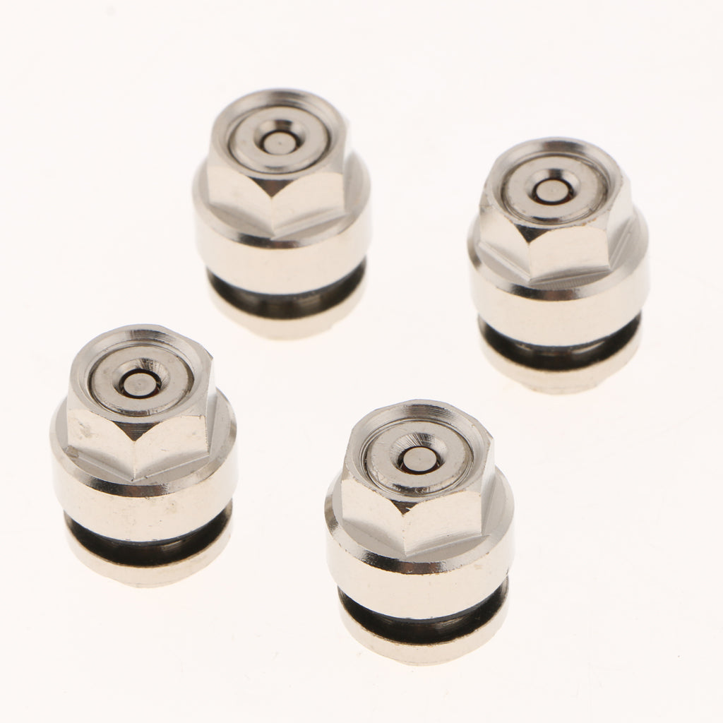 7Pcs Invisible Metal Bolt Flush Mount Valve Stems Hole For Car Wheels Tire