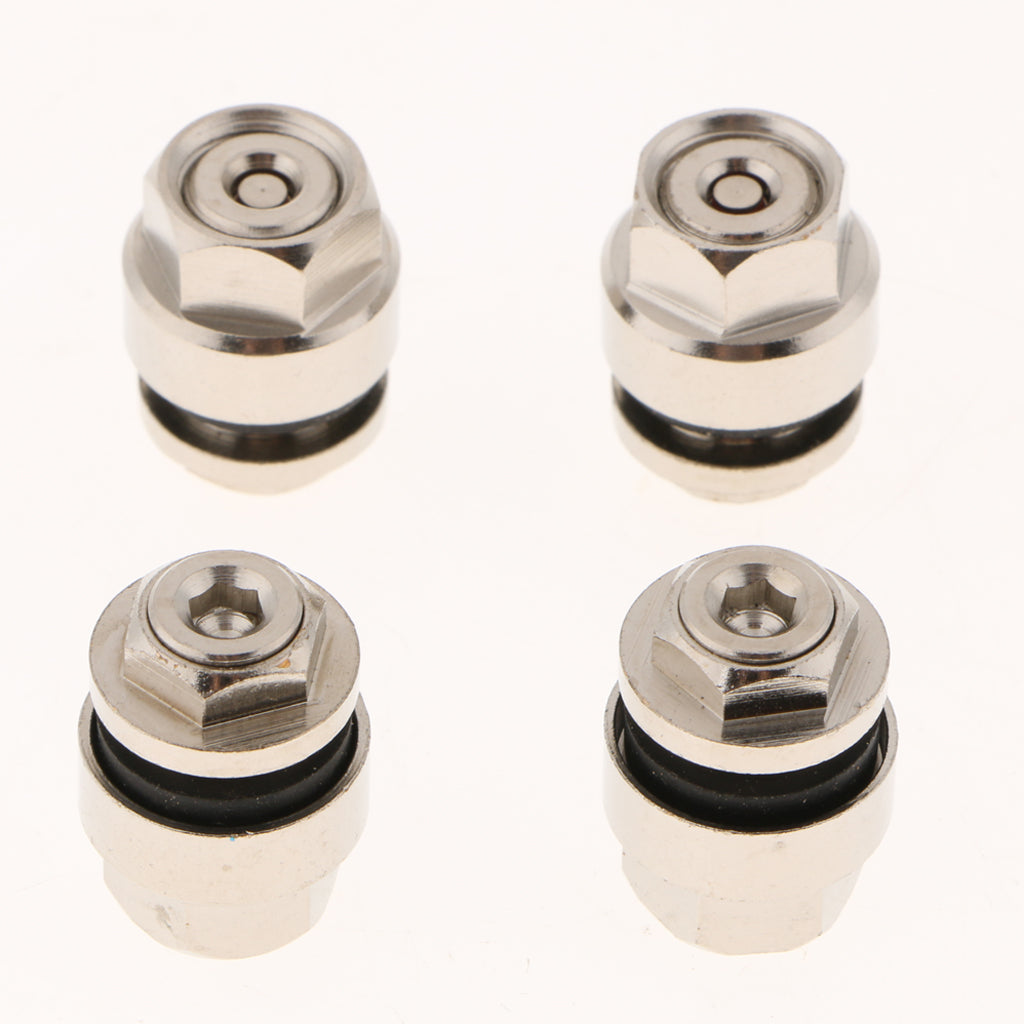 7Pcs Invisible Metal Bolt Flush Mount Valve Stems Hole For Car Wheels Tire