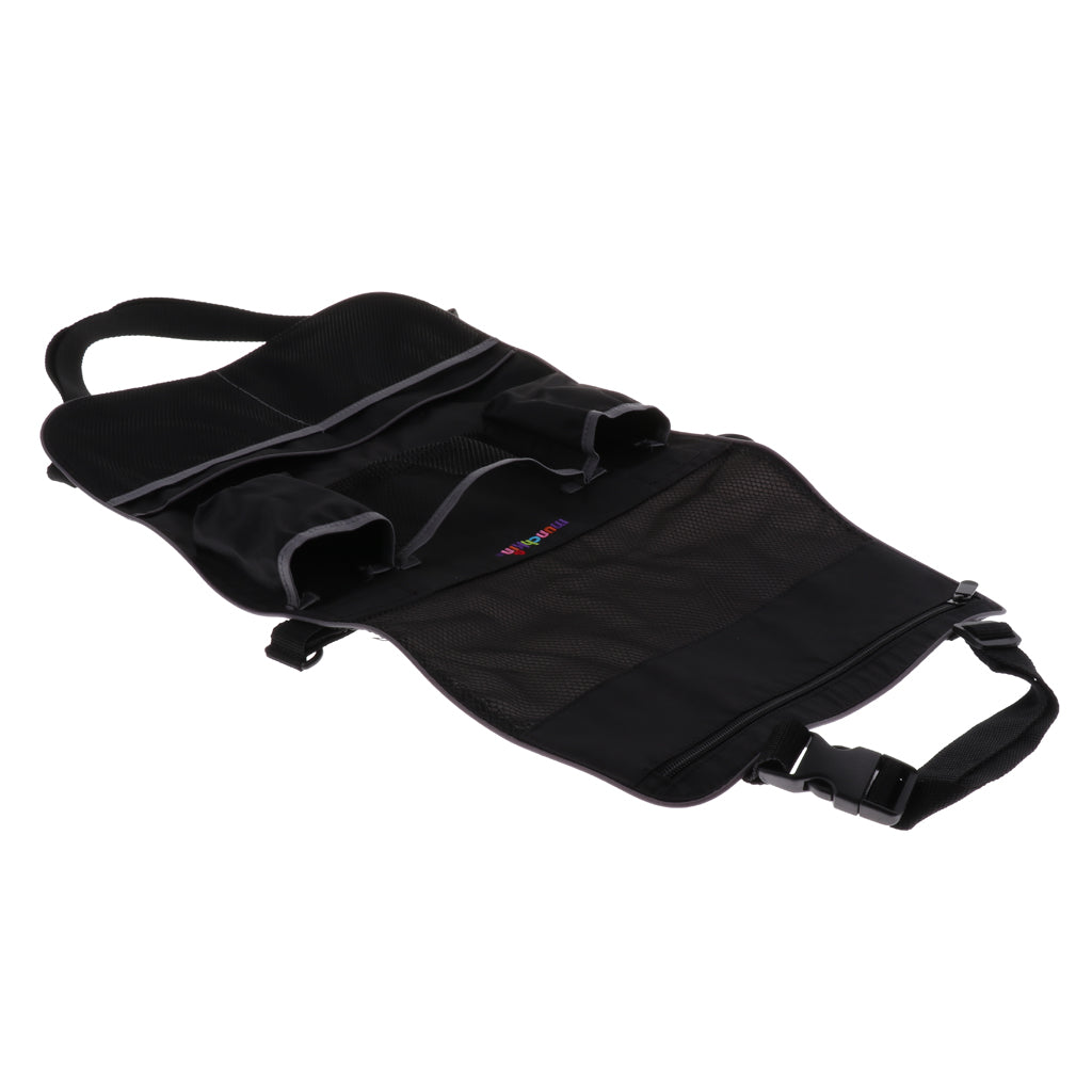 Car Seat Bag Storage Car Covers Back Seat Organizer Auto Multi Holder Black