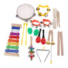 11 Kinds Musical Instruments Set Preschool Learning Educational Toys for Boys&Girls