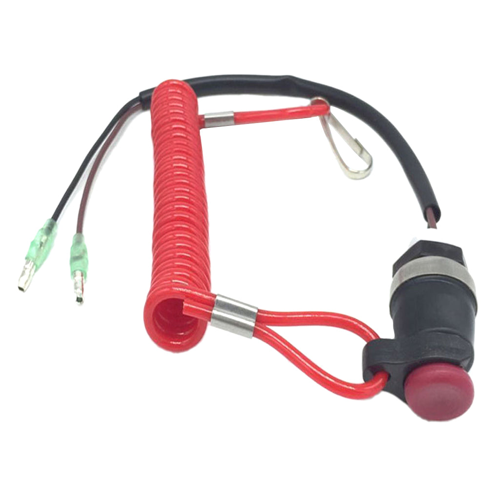 Motorcycle Scooter ATV Boat Engine Kill Stop Switch Safety Tether Cord Lanyard Accessories for Yamaha