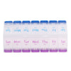 AM PM 14 Slots 7 Day Travel Pill Tablet Medicine Capsule Box Organizer Holder Case