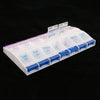 AM PM 14 Slots 7 Day Travel Pill Tablet Medicine Capsule Box Organizer Holder Case