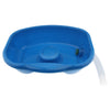 Blue Lightweight Shampoo Basin Washing Bowl for Hospital Patients Elderly Pregnancy the Bedridden