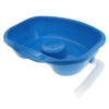 Blue Lightweight Shampoo Basin Washing Bowl for Hospital Patients Elderly Pregnancy the Bedridden