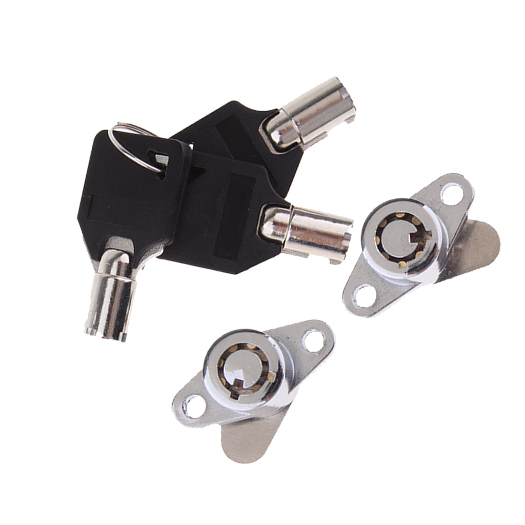 Hard Saddlebag Lock with Key Set for Harley Touring Electra Glide Road King