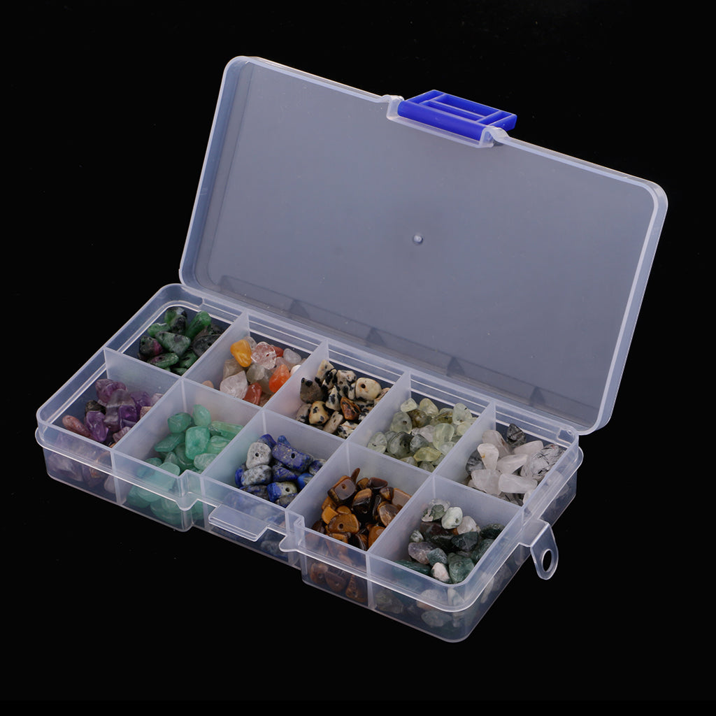 1 Box Natural Stones Irregular Shaped Chip Gemstone Beads For Jewelry Making