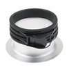 AD-PF Studio Speedring Insert Adapter Convertor for Profoto Monolight Flash Black+Silver