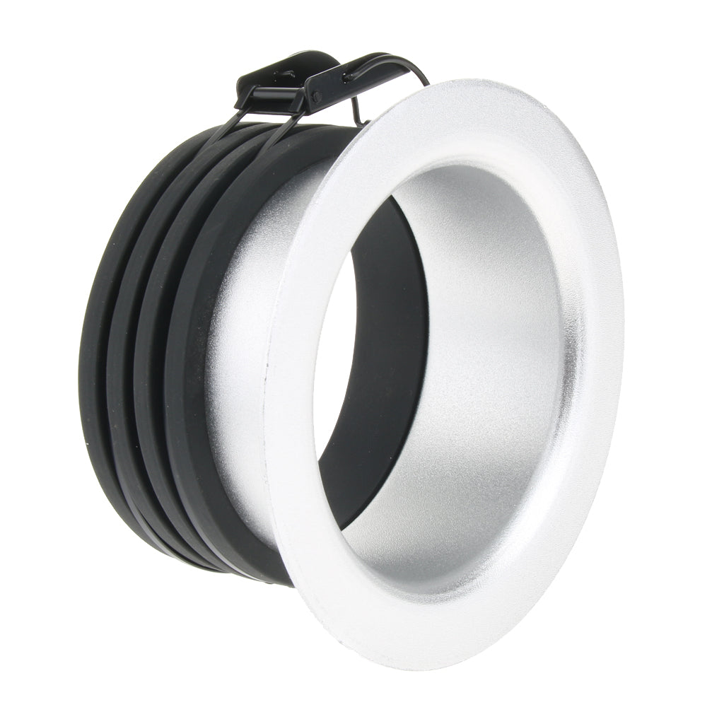 AD-PF Studio Speedring Insert Adapter Convertor for Profoto Monolight Flash Black+Silver