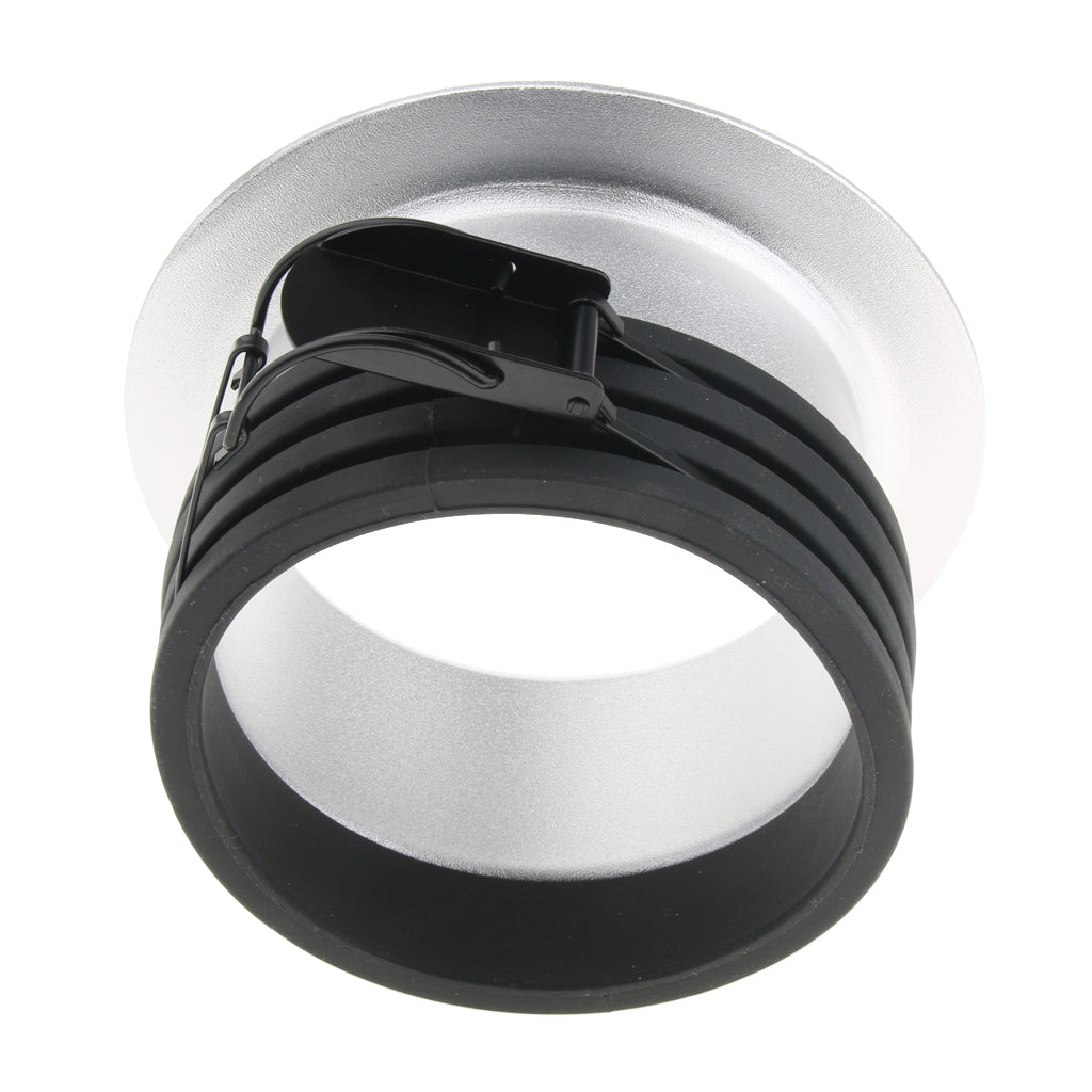 AD-PF Studio Speedring Insert Adapter Convertor for Profoto Monolight Flash Black+Silver