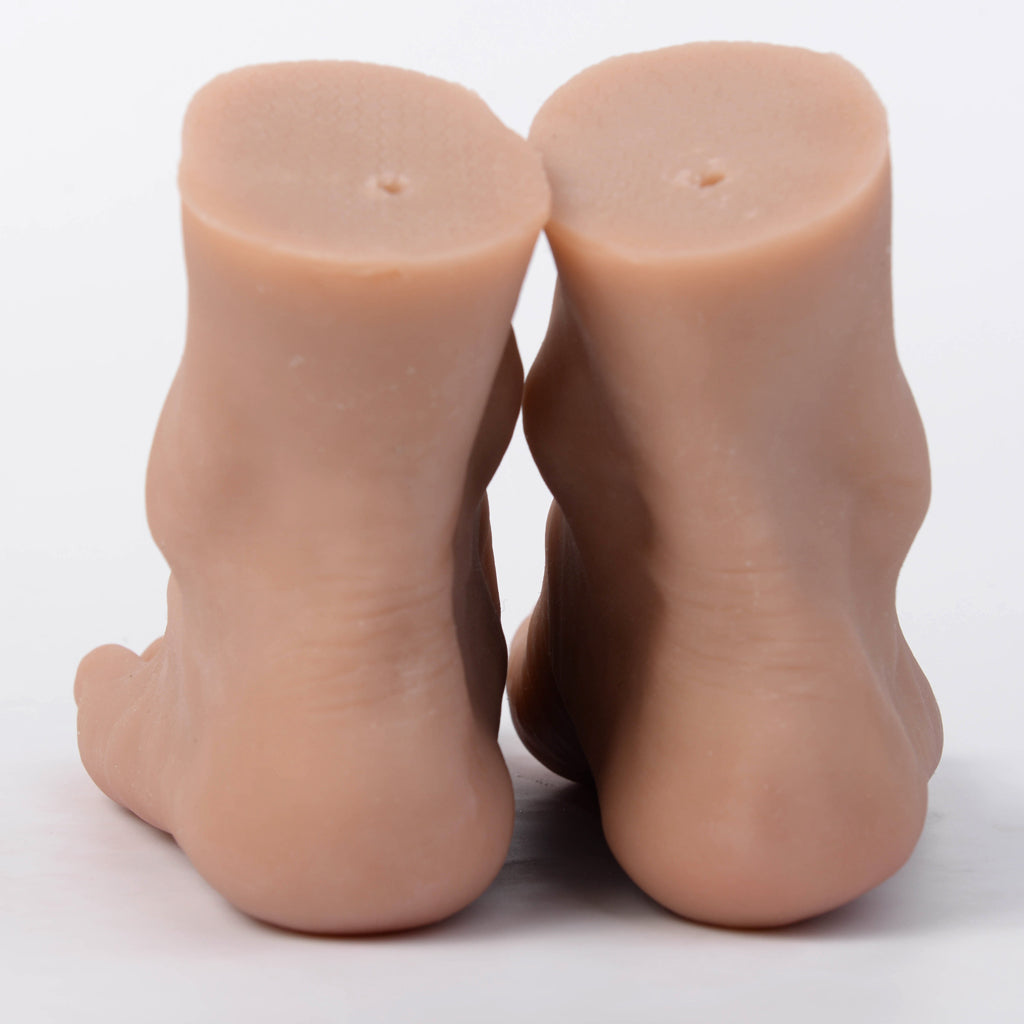 1 Pair Male Mannequin Foot Model For Sandal Shoes Socks Display Pedicure Practice