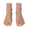 1 Pair Male Mannequin Foot Model For Sandal Shoes Socks Display Pedicure Practice