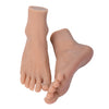 1 Pair Male Mannequin Foot Model For Sandal Shoes Socks Display Pedicure Practice