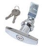 Heavy Duty Garage Door Lock Outside T HANDLE Assembly