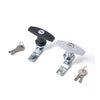 Heavy Duty Garage Door Lock Outside T HANDLE Assembly