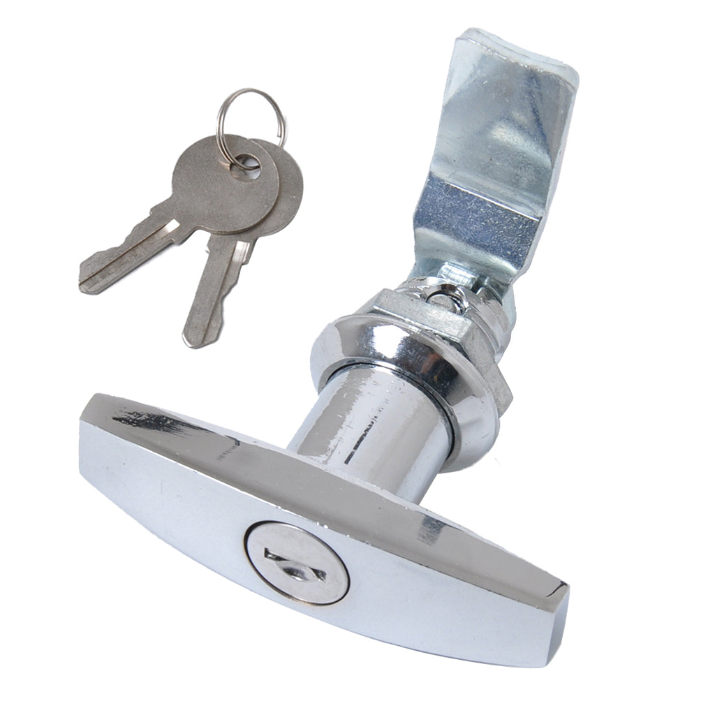 Heavy Duty Garage Door Lock Outside T HANDLE Assembly