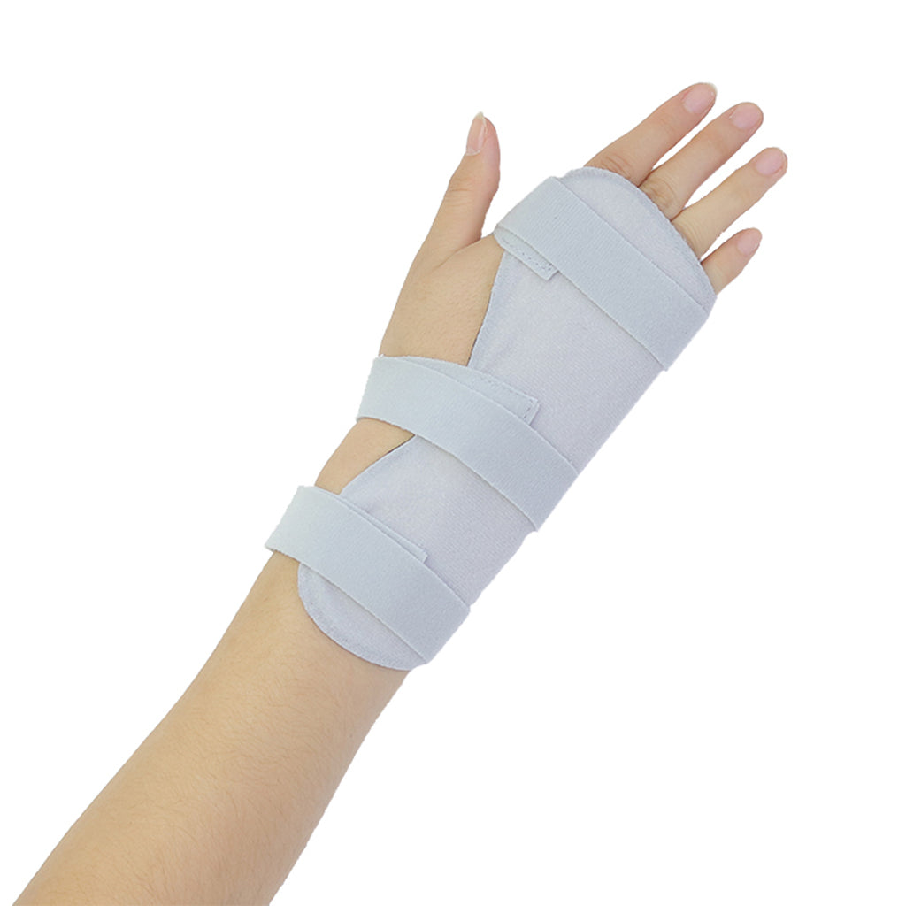 Wrist Splints Hand Support Brace - Breathable / Comfortable for Carpal Tunnel Tendonitis Sprains Fixation - Gray