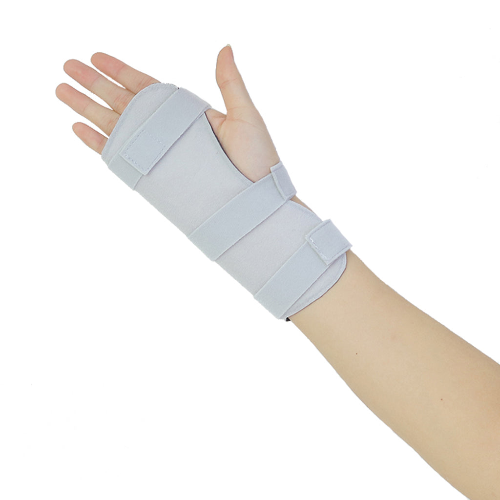 Wrist Splints Hand Support Brace - Breathable / Comfortable for Carpal Tunnel Tendonitis Sprains Fixation - Gray