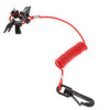 Outboard Motor Parts Kill Stop Switch & Safety Tether Lanyard for Tohatsu