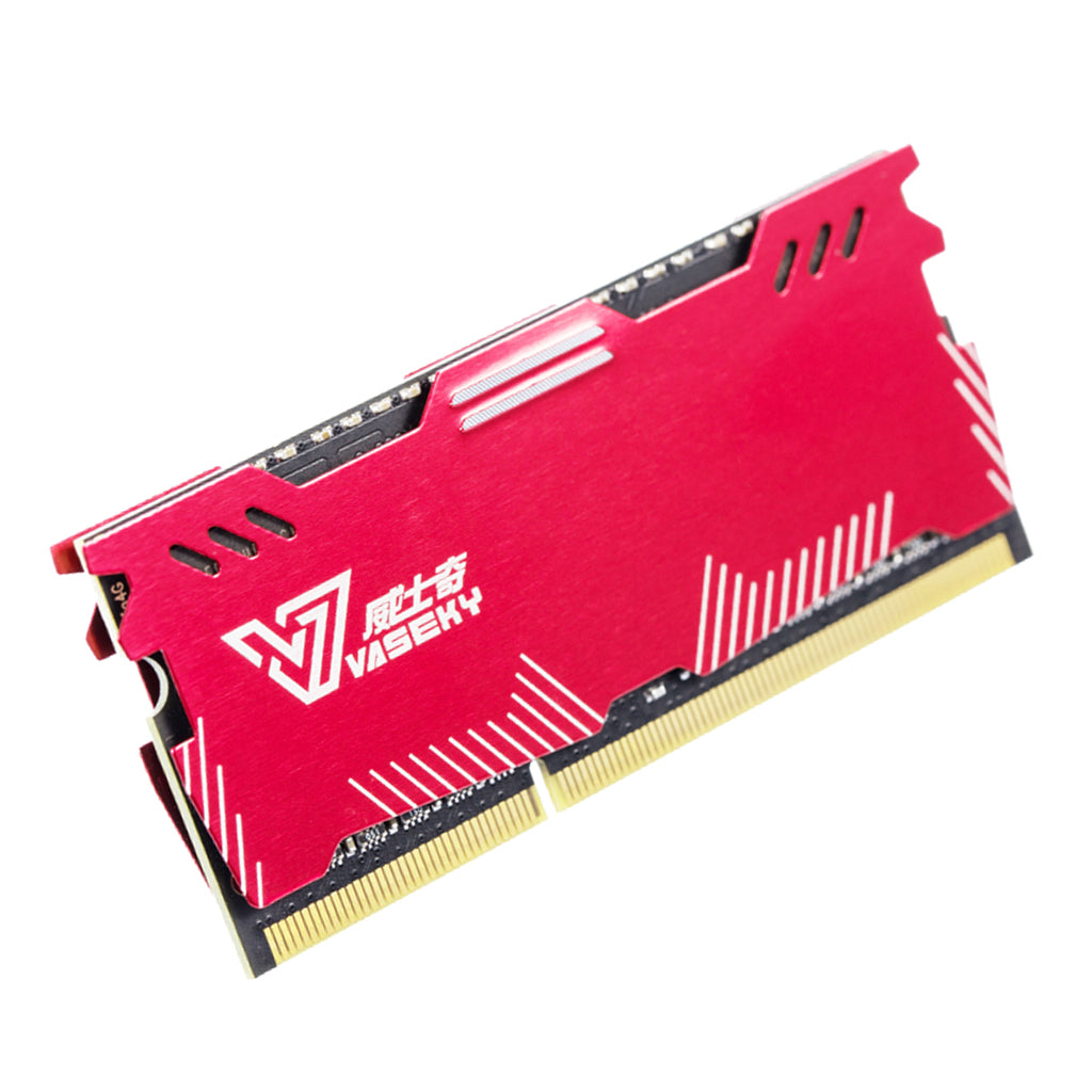 High Speed DDR3 4GB 1600MHz 204 Pin Laptop Computer DRAM Memory, Aluminum Alloy Shell with Gold Plating Process, Oxidation Resistance Red