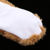 Lovely Plush Corgi Pinching Dog Ear Hat Can Move Birthday Holiday Cap Fancy Dress Toy Gifts