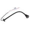 12V 2W Flexible LED Reading/Map Light Gooseneck Interior Lamp Black