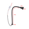 12V 2W Flexible LED Reading/Map Light Gooseneck Interior Lamp Black