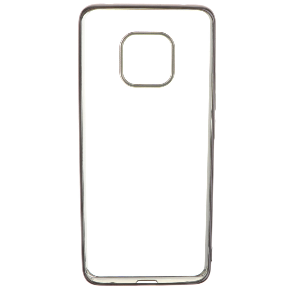 TPU Slim Soft Silicone Transparent Cover For Huawei Black Mate 20 Pro