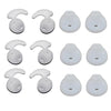 6 Pairs Silicone Gel Earbuds Eartips Caps For Samsung Galaxy S6 S7 White