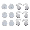 6 Pairs Silicone Gel Earbuds Eartips Caps For Samsung Galaxy S6 S7 White