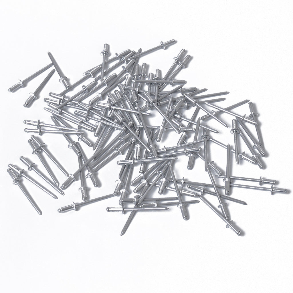 Aluminum Pop Rivets Flange Assortment Dome Head Blind Gap Qty 120pcs