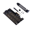 M.2 NVMe SSD NGFF to PCI-E3.0 X4 Adapter Board M Key / B Key Add On Card Support 2230/2242/2260/2280/22110