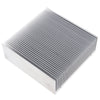 125*125*45mm Aluminum Heat Sink Cooling Fin for Computer CPU / 100W High Power IC LED Light / Amplifier