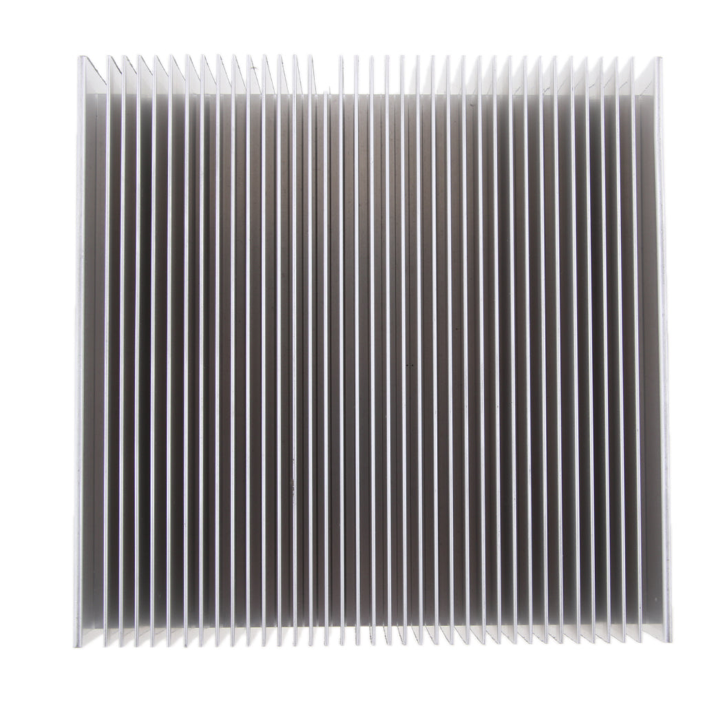 125*125*45mm Aluminum Heat Sink Cooling Fin for Computer CPU / 100W High Power IC LED Light / Amplifier