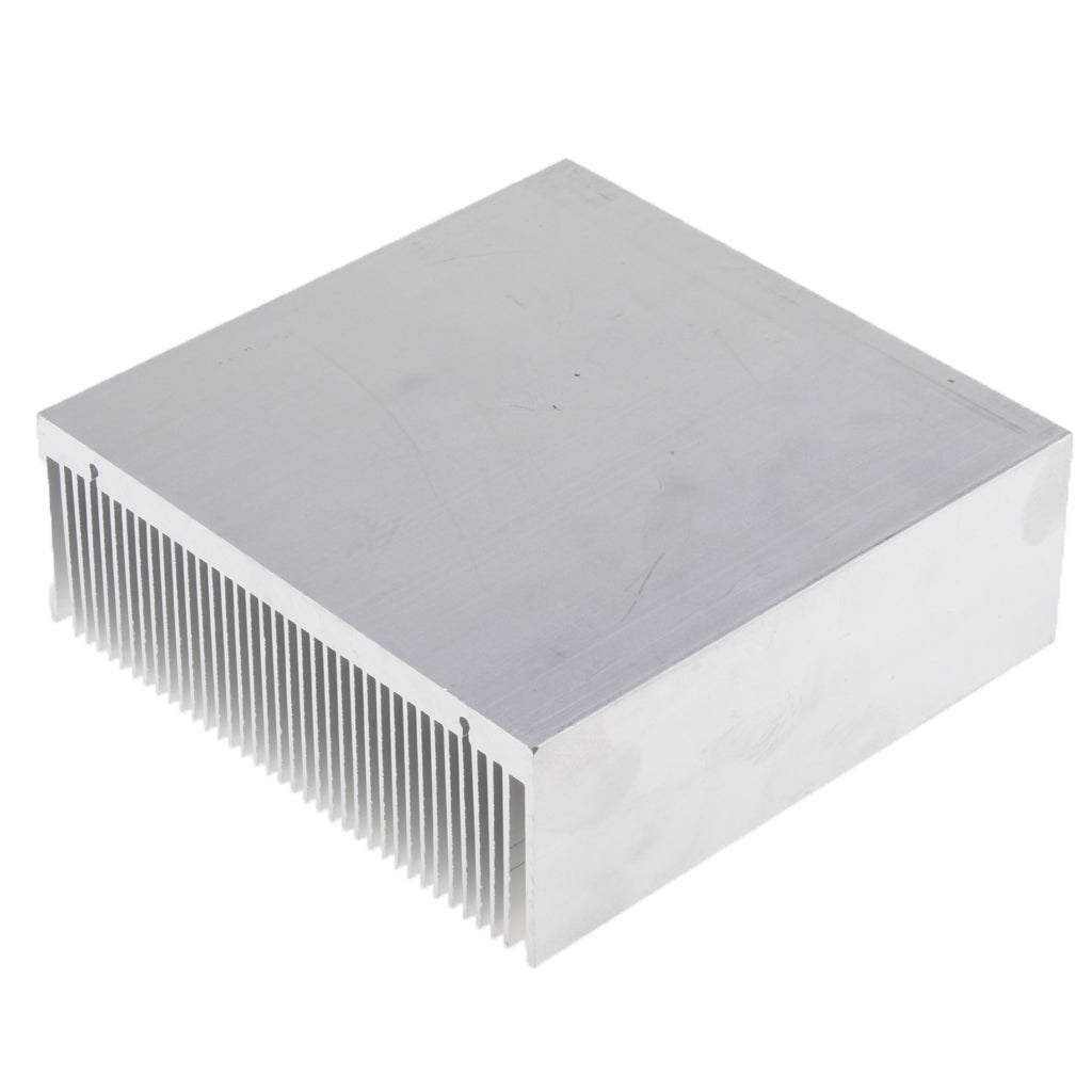 125*125*45mm Aluminum Heat Sink Cooling Fin for Computer CPU / 100W High Power IC LED Light / Amplifier