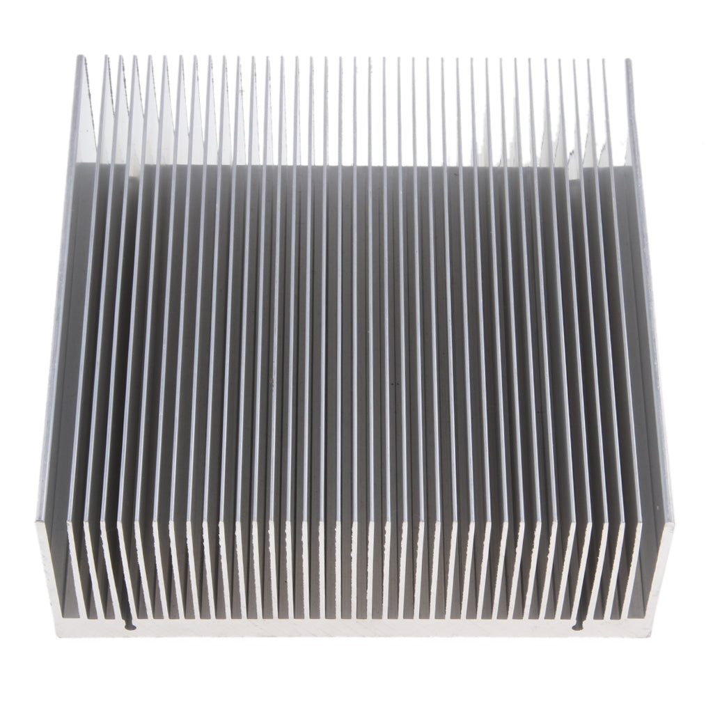 125*125*45mm Aluminum Heat Sink Cooling Fin for Computer CPU / 100W High Power IC LED Light / Amplifier