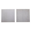 2 Pack 100*101*12mm Aluminum Heat Sink Cooling Fin for Computer CPU / IC LED Light / Power Amplifier