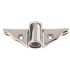 Universal 316 Marine Stainless Steel Oarlock Socket Line Side Mount for Yacht Boat