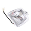 12V 35W Beam Headlight DRL Clear Head Lamp for 50 70 90 110cc Scooter ATV