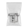 Square ELECTRIC CABLE HATCH w/ Key for RV Electric Cord RV Camper Electric Cord Cover ( White )