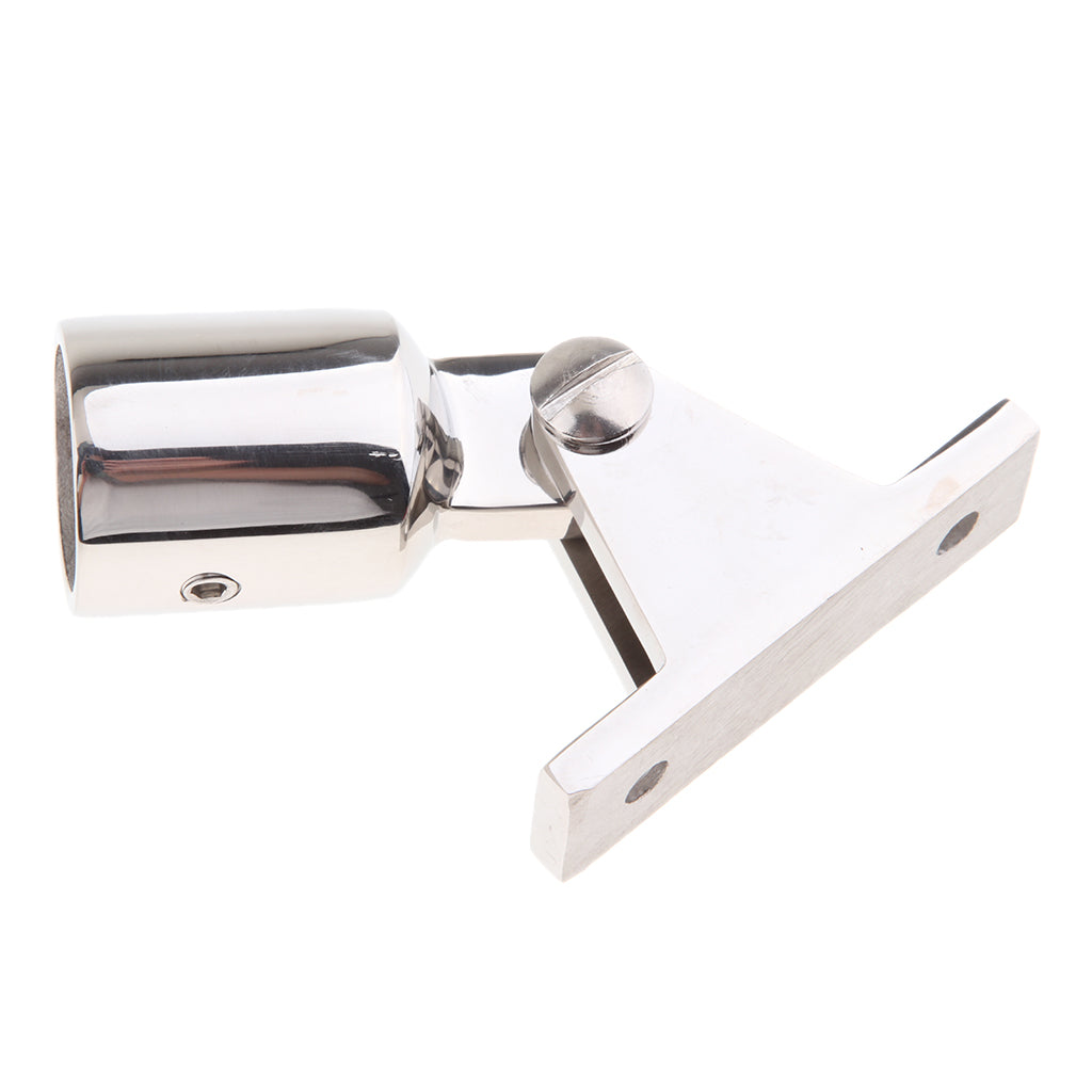 316 Boat Stainless Steel Bimini Top Marine Hardware 22mm Deck Hinge Mount